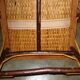 Rattan  and wicker lounge chair vintage 1920