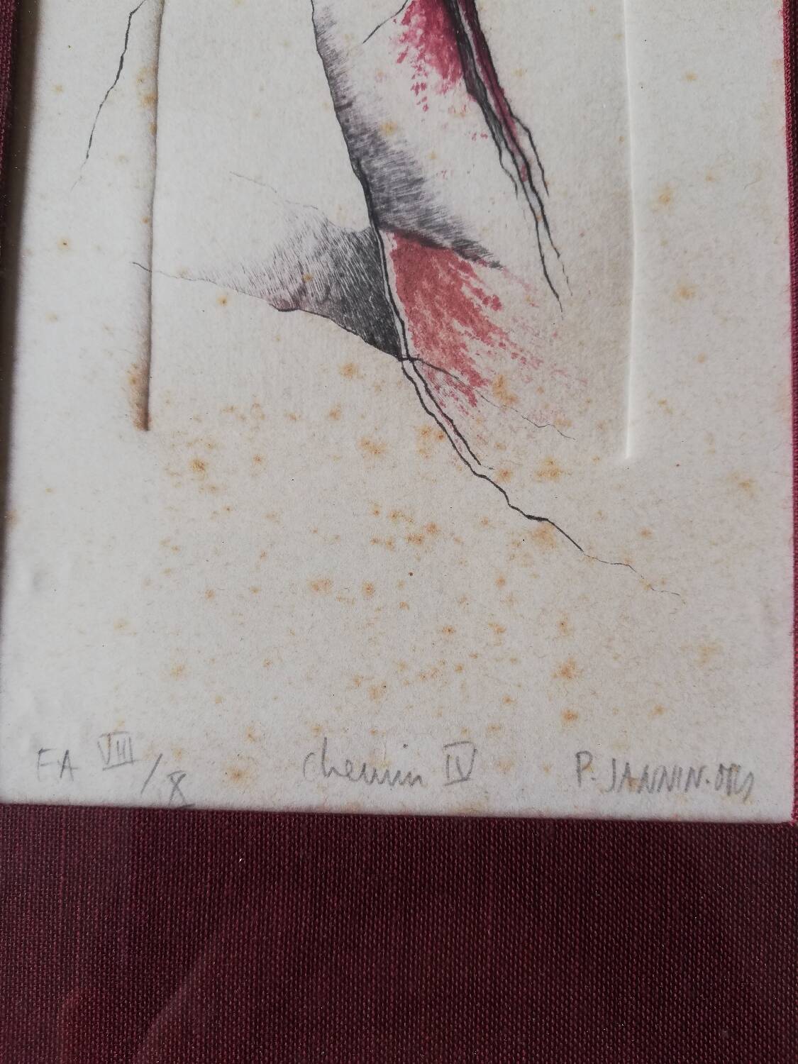 Engraving P. Jannin-Oms, Path IV, FA VIII / X