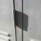 Two-door metal locker