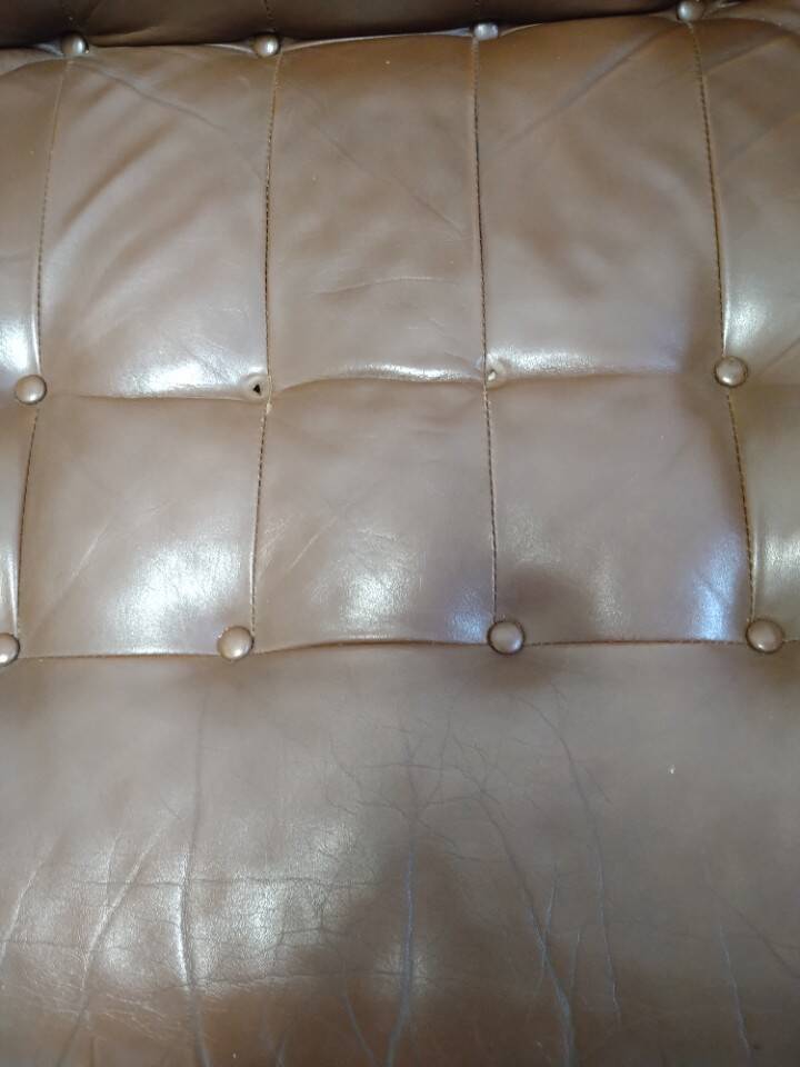 Mid Century Leather Armchair