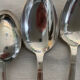 12 silver-plated spoons