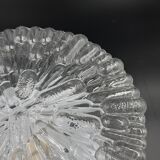 Massive molded glass ceiling light
