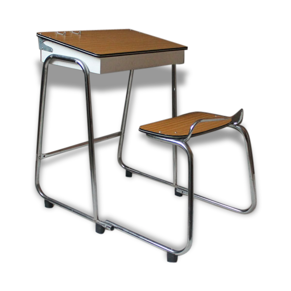 Bureau pupitre écolier vintage