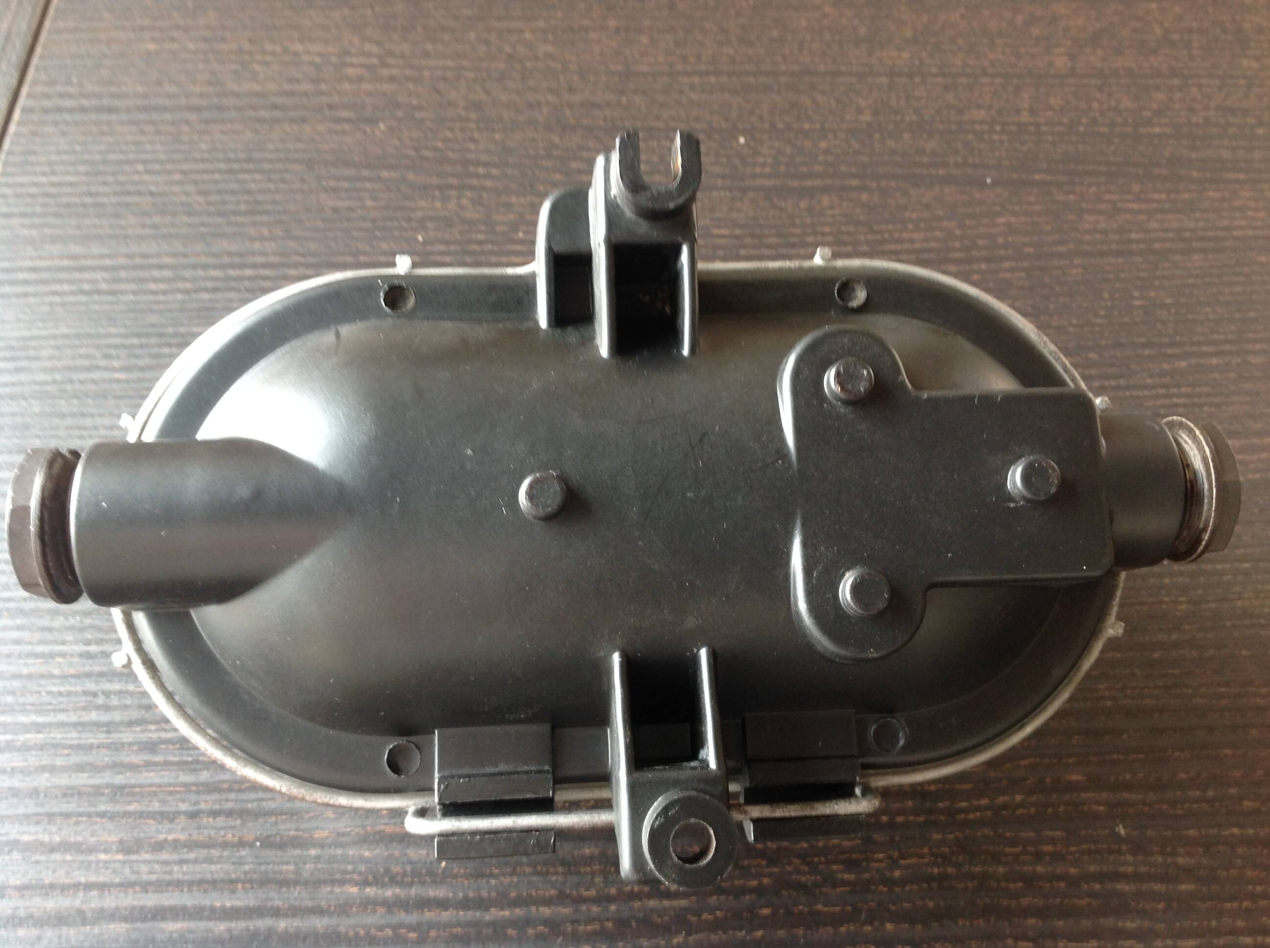 Industrial style porthole wall light, 50s-60s