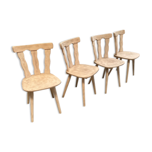 suite de 4 chaises de