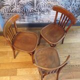 3 vintage luterma bistro chairs