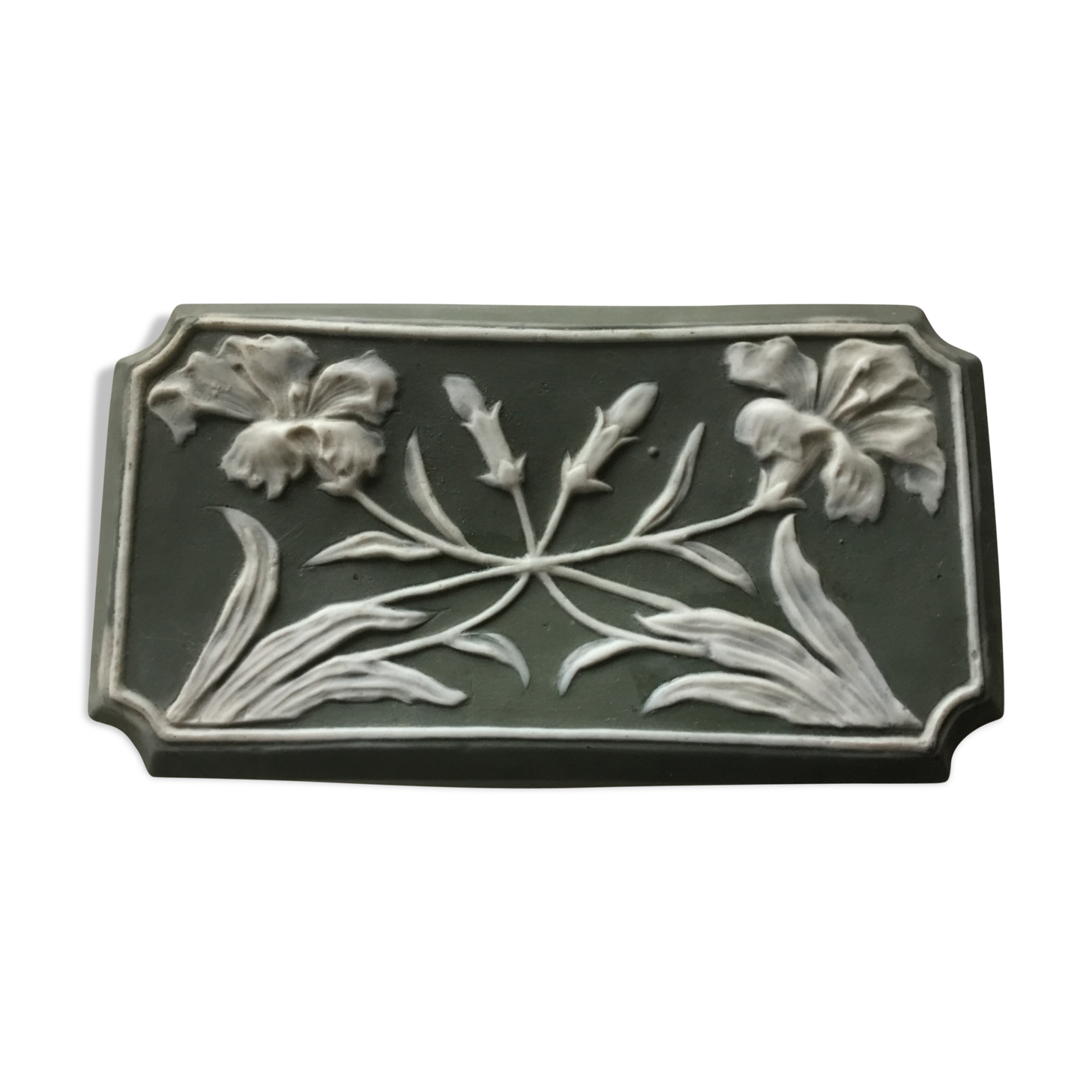 Wedgwood-style ceramic box