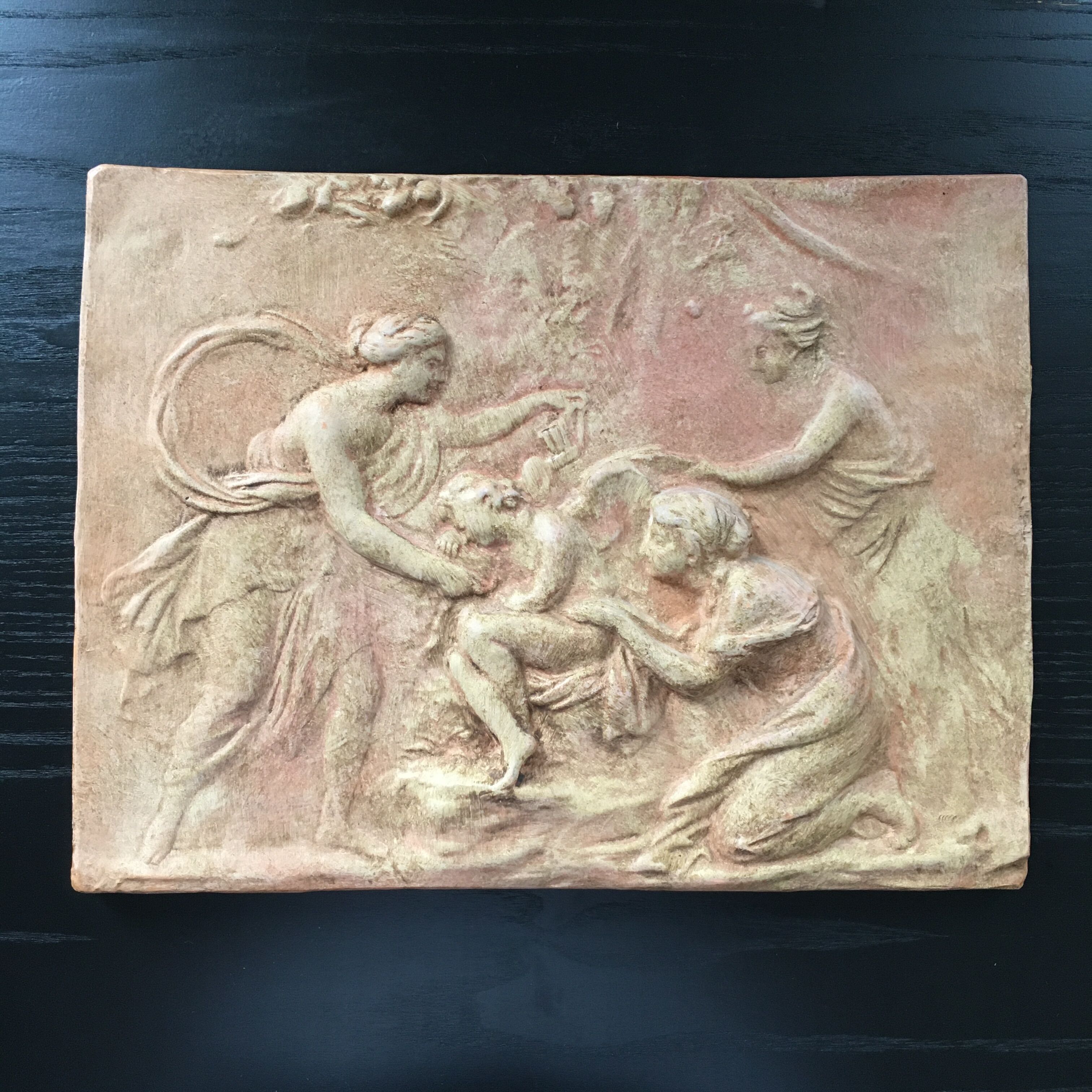 Terracotta bas-relief