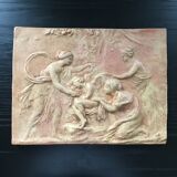 Terracotta bas-relief
