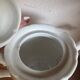 White ceramic teapot