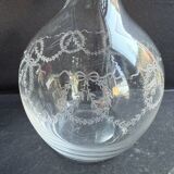 Engraved crystal carafe - Saint Louis Stella
