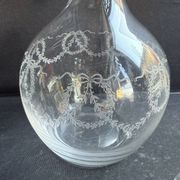 Engraved crystal carafe - Saint Louis Stella
