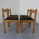 Danish Oak Dining Chairs, Set of 4, 1960s
