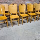 Set of 12 bistro chairs