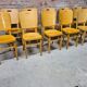 Set of 12 bistro chairs