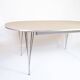 Superellipse Dining Table Model B616 With Grey Laminate By Piet Hein