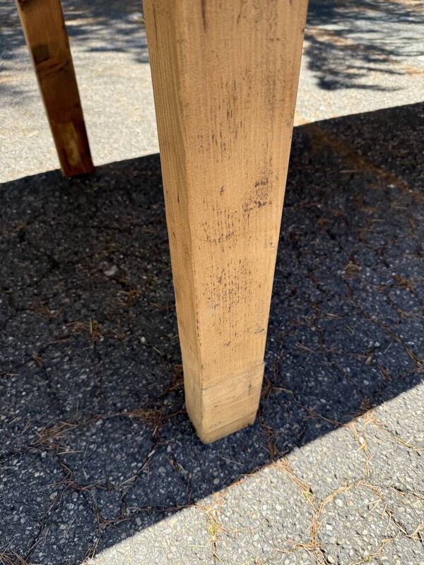 Table de ferme XXL en pin