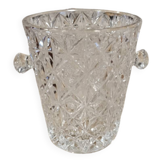 Crystal ice bucket