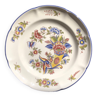 Decorative plate - Saint Clément earthenware n.20