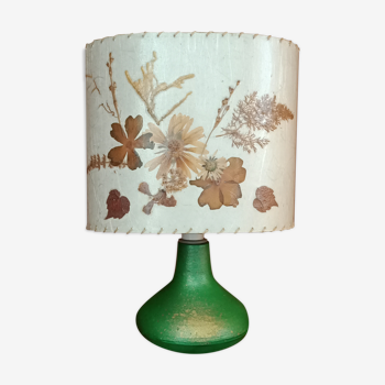 Lampe herbier vintage
