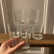 5 Mobil water glasses