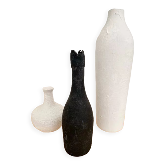 Lot de 3 vases