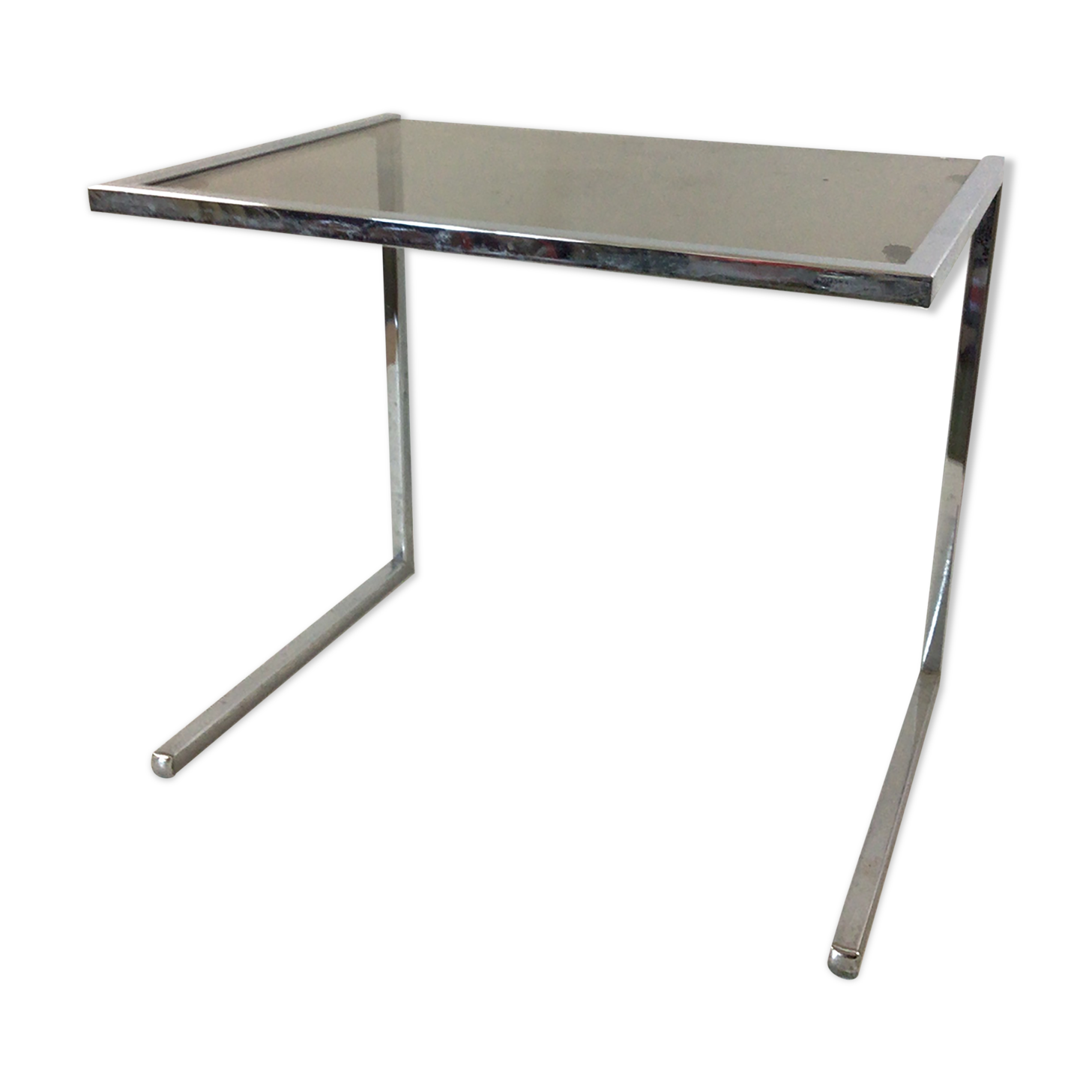 Smoked glass coffee table