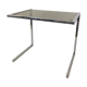 Table basse en verre fumé