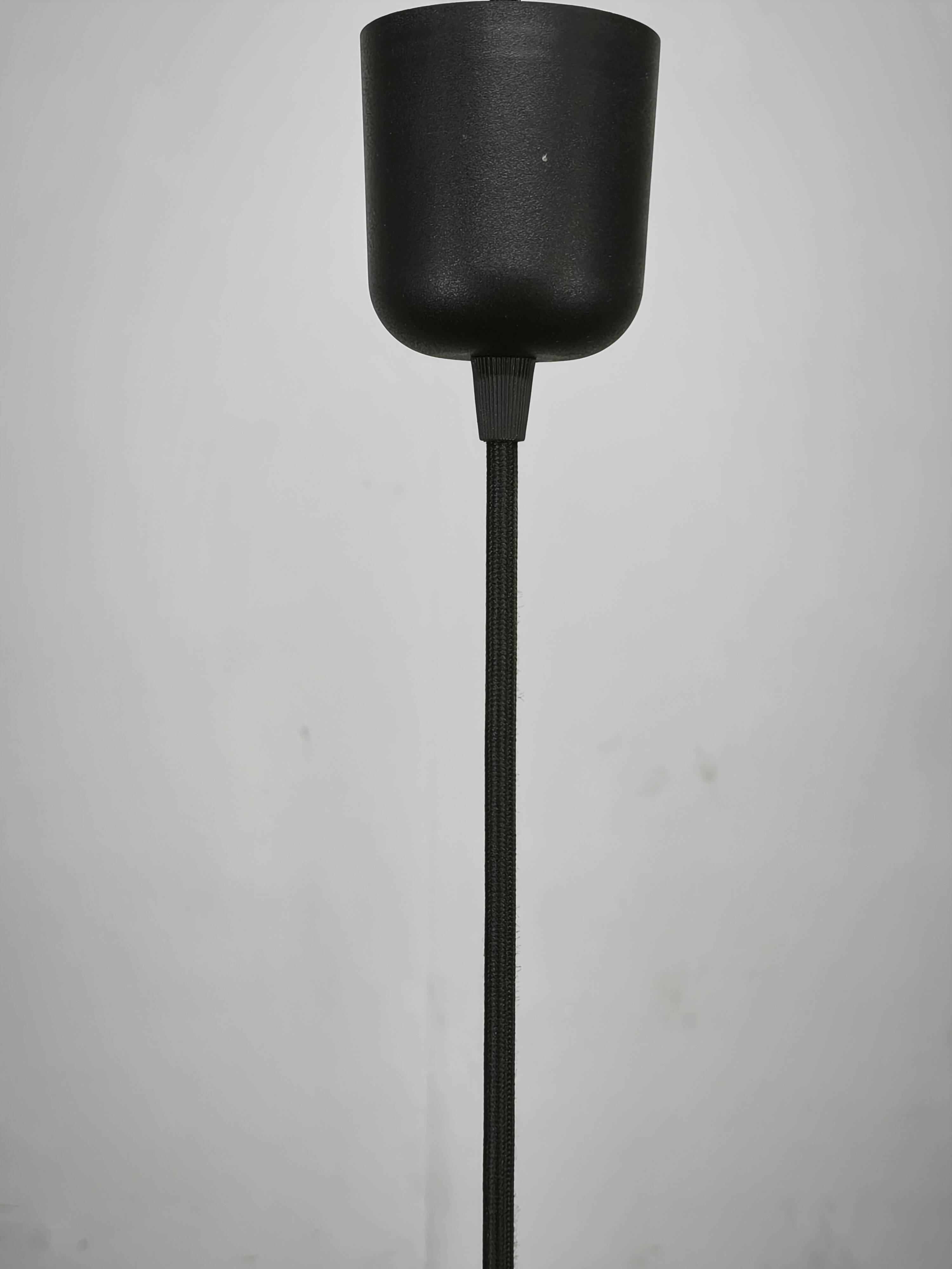 Mid-Century Czech Chrome Geometric Pendant Light, 1960s