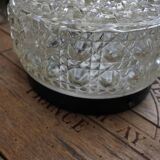 Moulded glass ceiling light