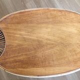 Table basse ovale "vintage"