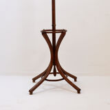 Porte manteau perroquet vintage en bois courbé