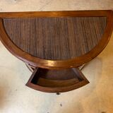 Rattan bedside tables