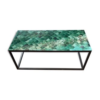 Zellige coffee table 93Lx43lx36h