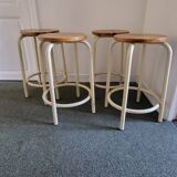 Vintage industrial bar stools