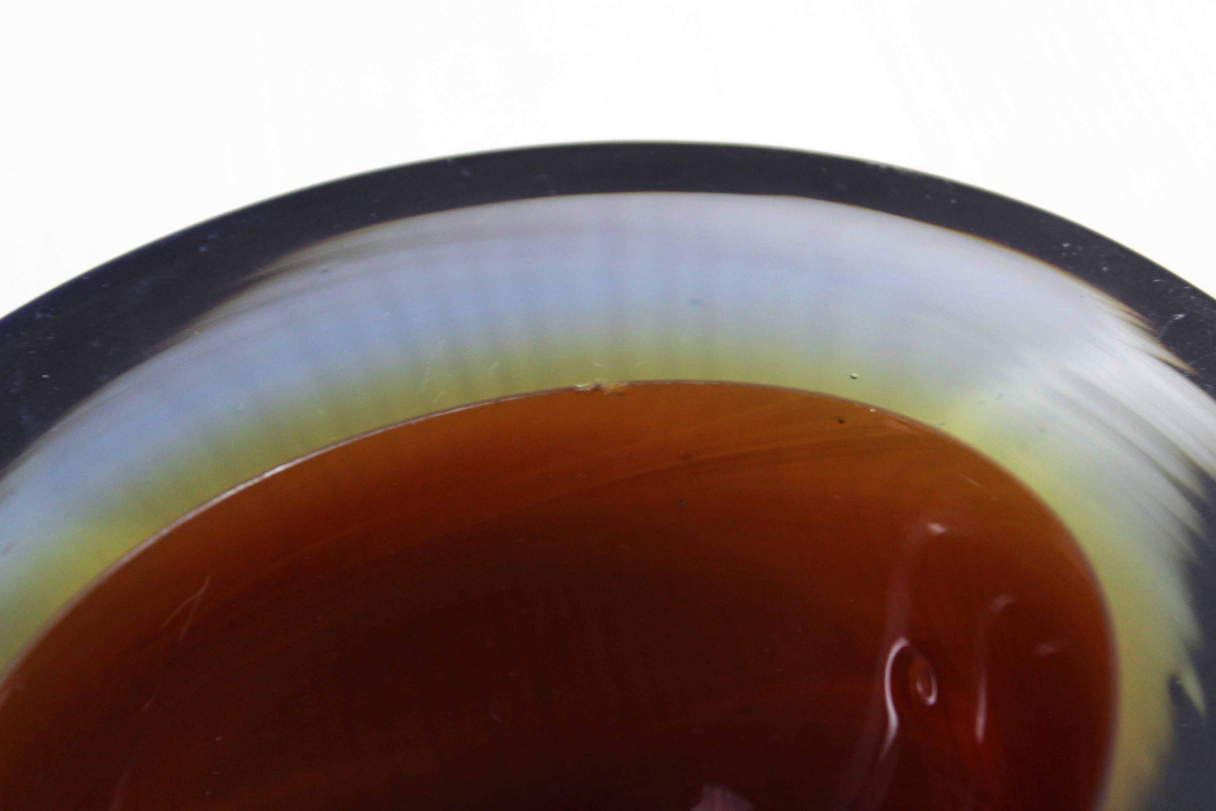 Murano glass ashtray