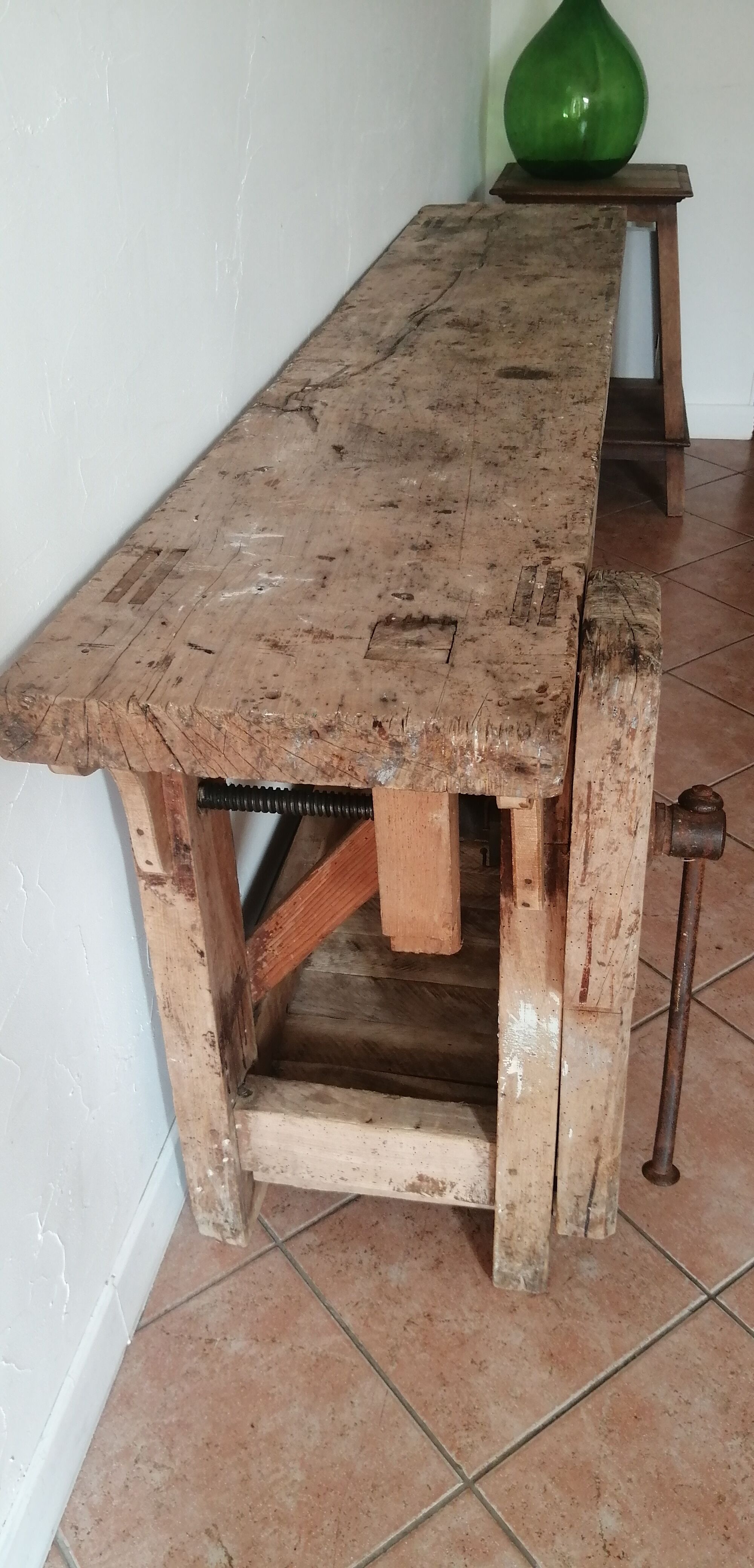 Former carpenter's workbench