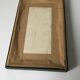 Series of small black wooden frames with an antique engraving signed with fleus. Champetres