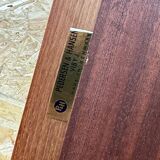 60s 70s teak wall shelf shelf Pedersen & Hansen Viby J. Denmark Design