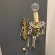 Brass Crystal Sconces Set of 2 1950’s
