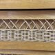 Vintage wood/wicker secretary
