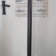 Wooden floor lamp and styl bronze 1st empire