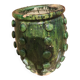 Traditional and authentic tamegroute pottery jar