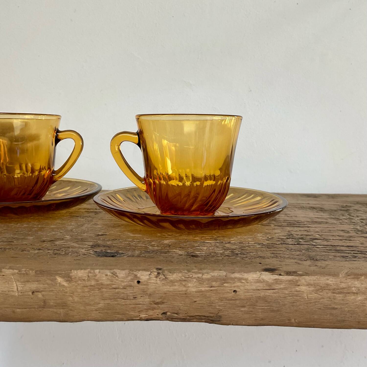 6 espresso cups vereco france