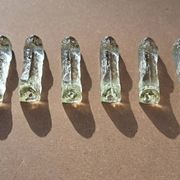 6 Vintage crystal knife holder