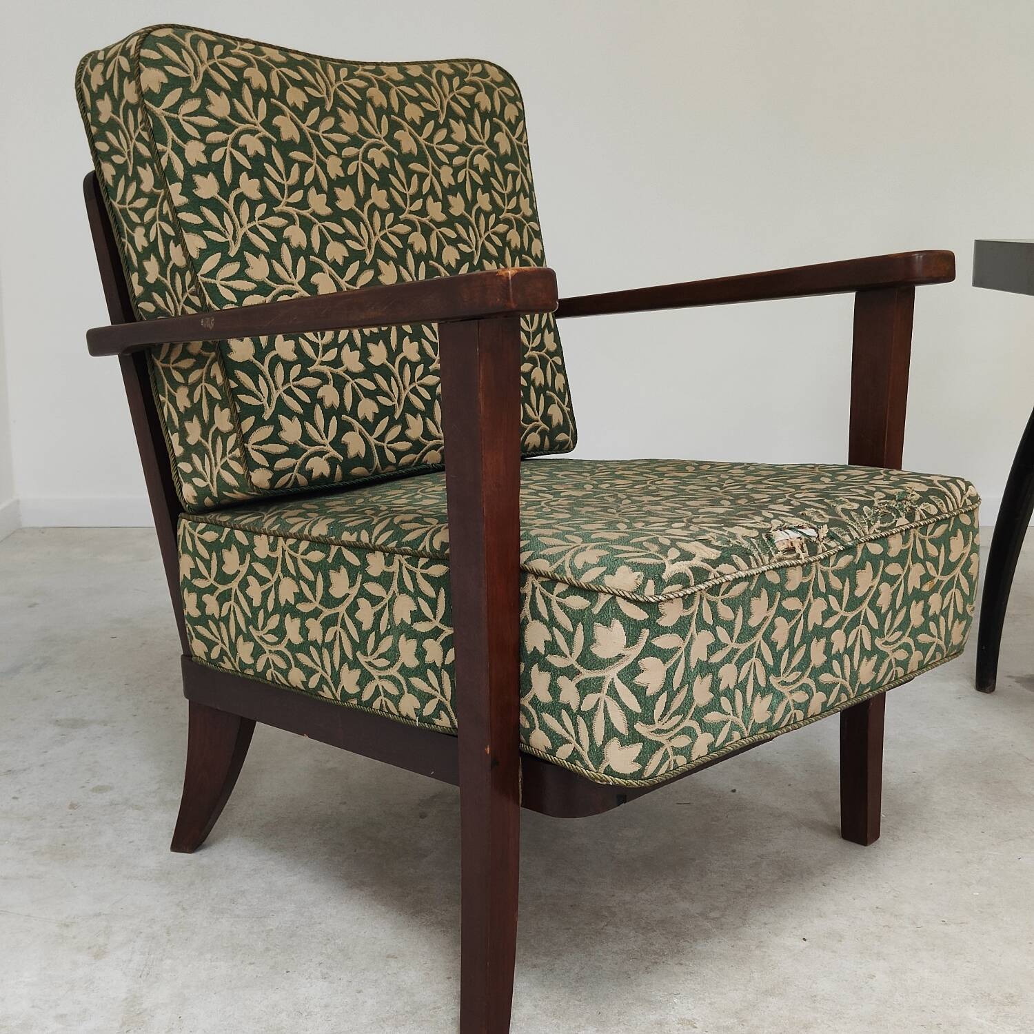 Pair of art deco Ziara pravenec armchairs