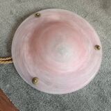 Art Deco glass paste chandelier