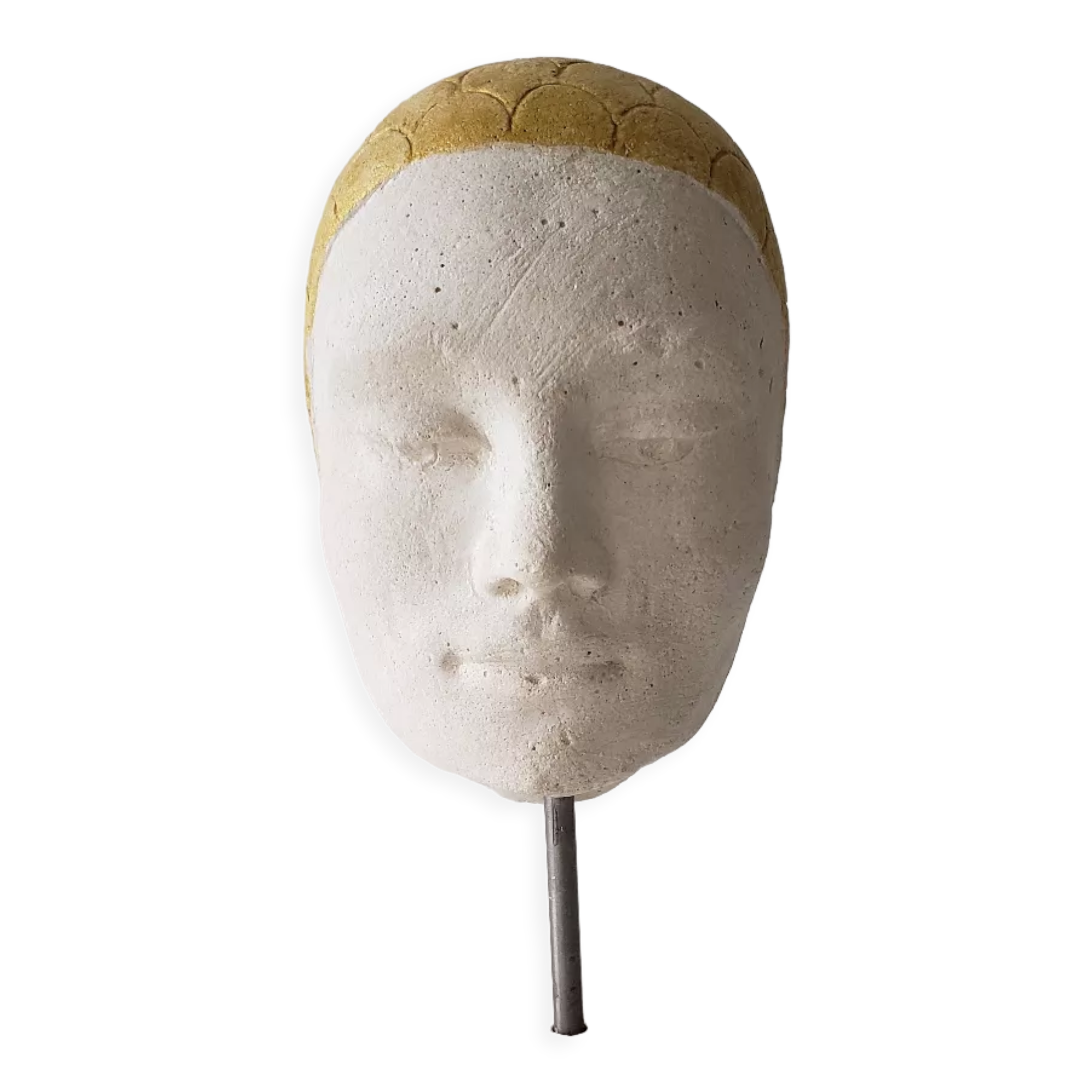 Art-Deco woman's head