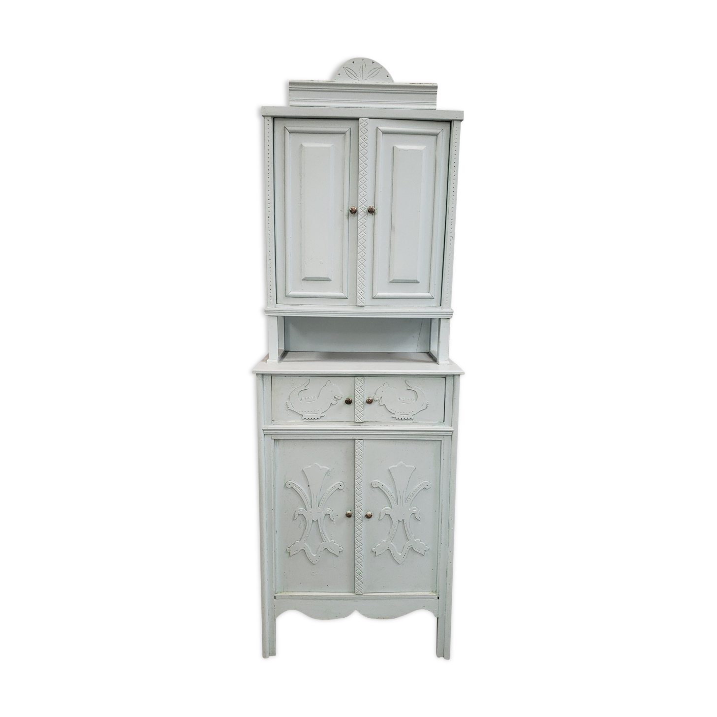 Buffet parisian art deco original painting 2 body