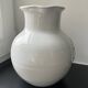 Vase, white ceramic sun jug